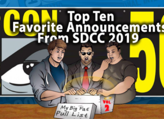 Announcements from The 2019 Comic Con!