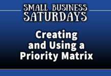 Small Business Saturdays: Creating & Using a Priority Matrix