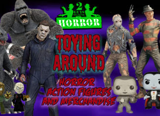 2GuysTalkingHorror: Horror Don't Play! Look At Horror Toys And Collectibles