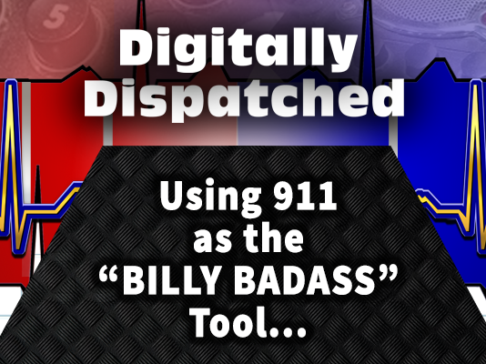 Digitally Dispatched: Unwanted Houseguest? Simply Dial 911... Right?