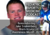 Pediatric Sports Medicine Podcast: Brain Injury Awareness Month, 2021: Remembering Jake Snakenberg